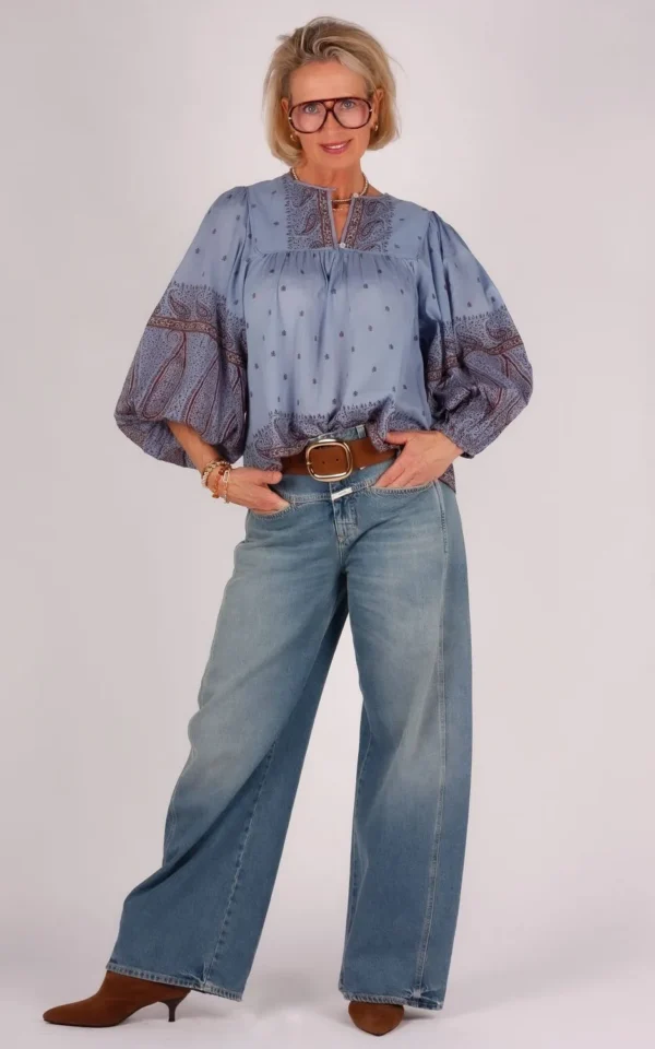 Closed Closed barrel jeans Tori-X C21121-18Q-4E Mid blue