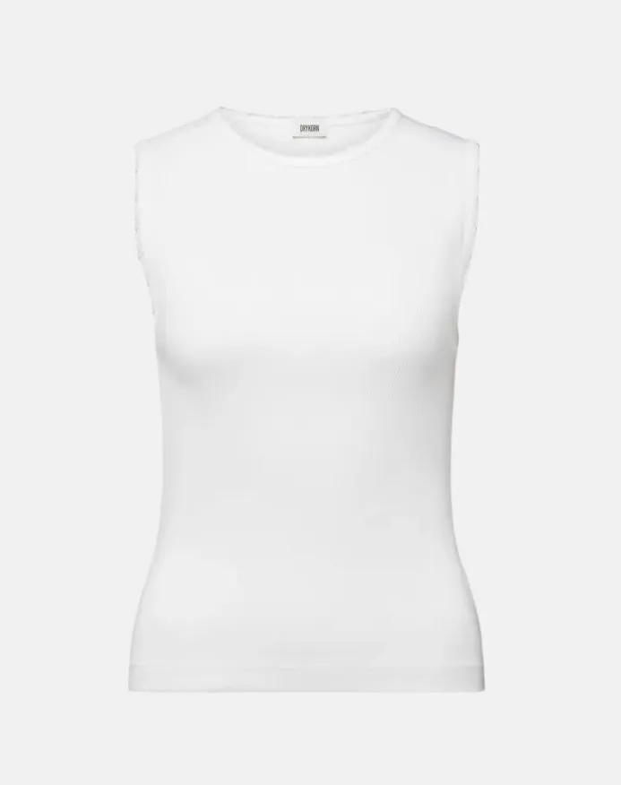 drykorn-520026-farida-10-weiss-1 Drykorn Drykorn top 520026 FARIDA 10 white