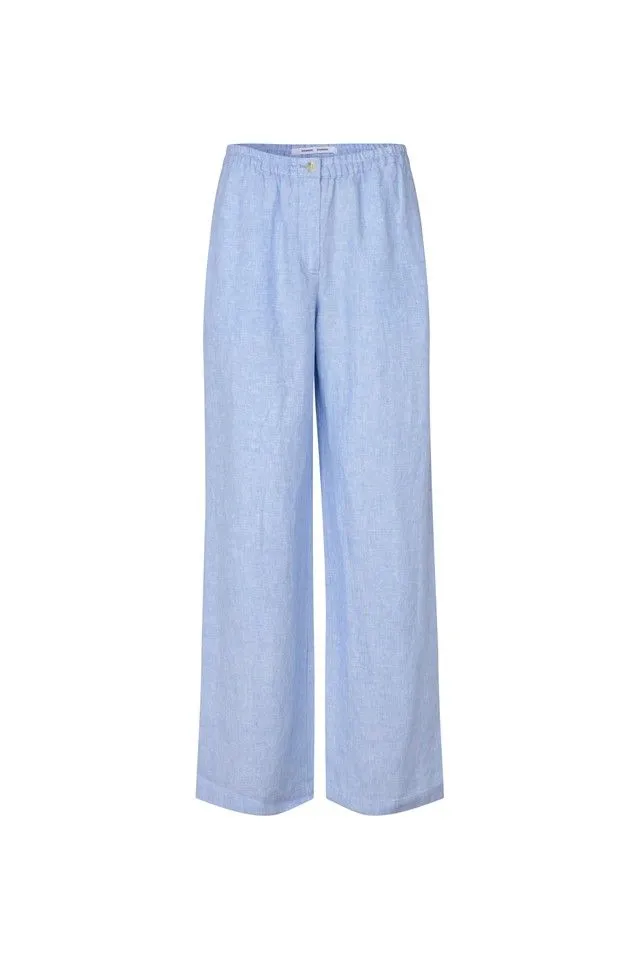 samsoe-samsoe-f26100109-bel-air-blue-mel-2 Samsoe samsoe Samsø​e Samsø​e Satoves trousers