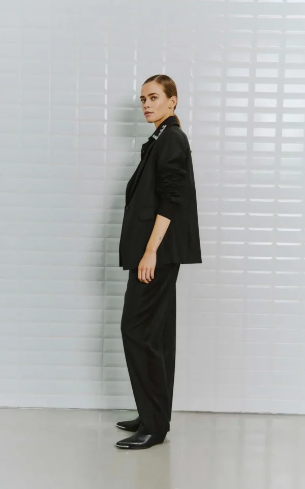 Withblack With Black tailored tuxedo pant Adele