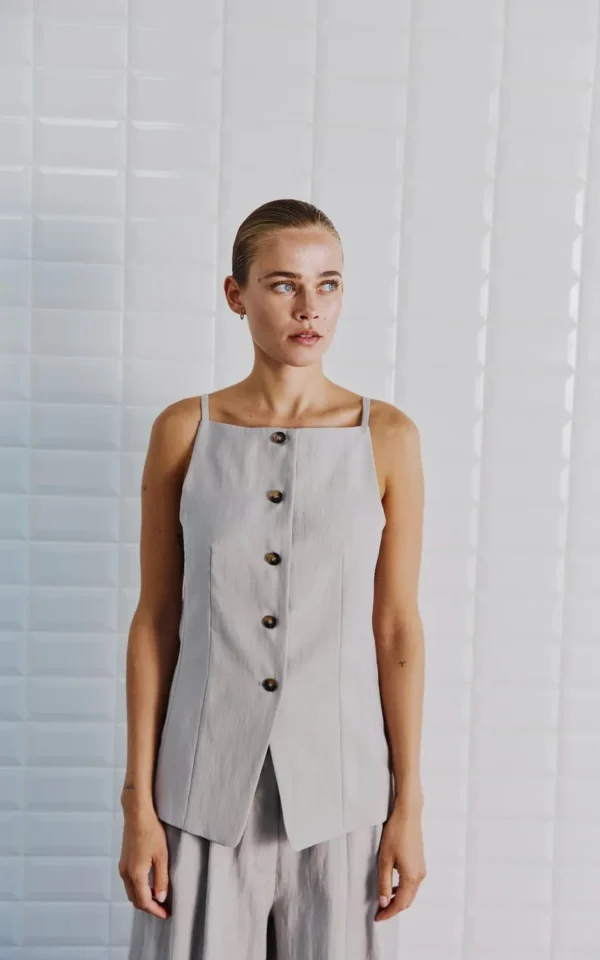 Withblack With Black Maritsa waistcoat