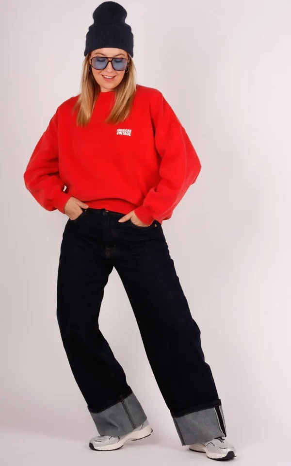 Withblack With Black turn-up jeans Hazel