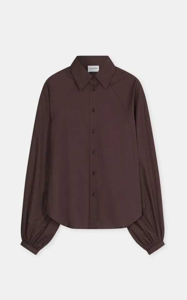 Closed Closed blouse Mahagony brown
