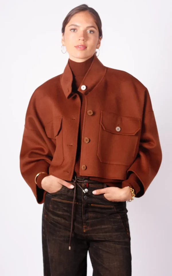 Drykorn Drykorn coat Arklow brown