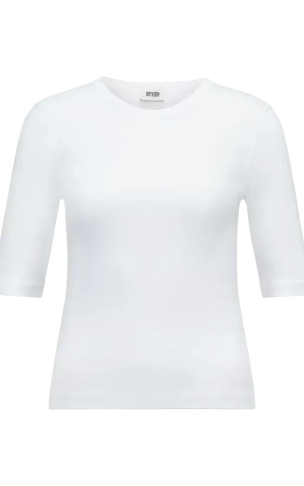 Drykorn Drykorn t-shirt 520026 OLINA 888 wit
