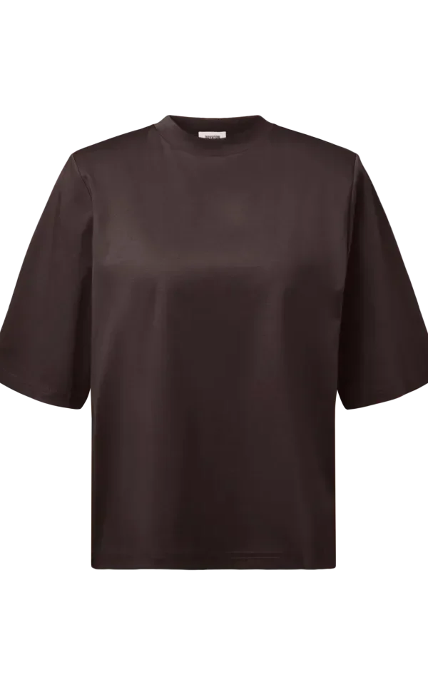 Drykorn Drykorn t-shirt Tadura brown