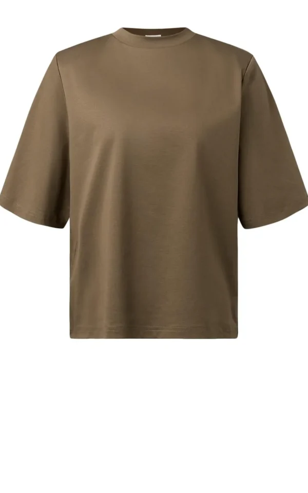 Drykorn Drykorn t-shirt 520243 TADURA 10 grün
