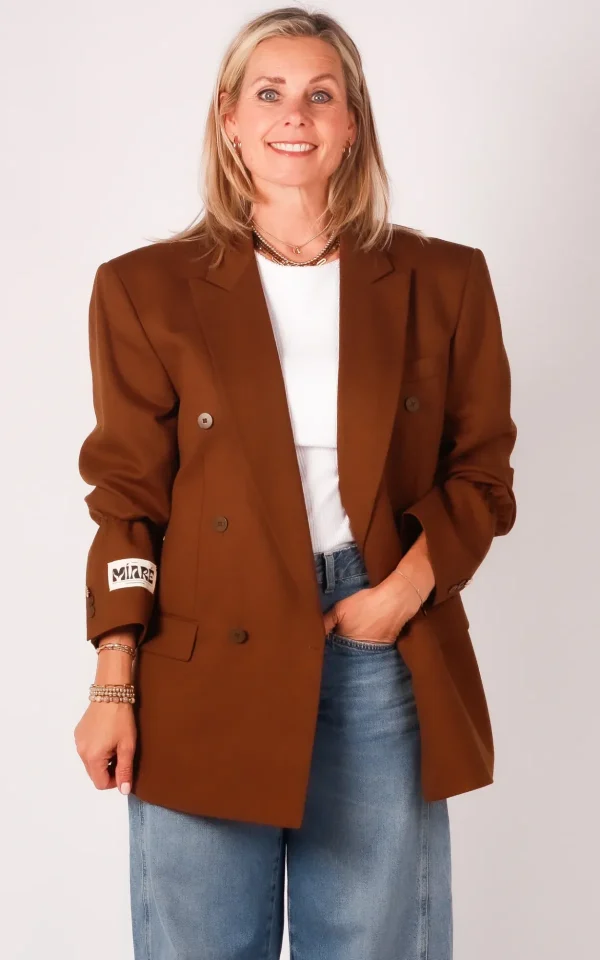 Maison Miare Maison Miare Blazer original brown