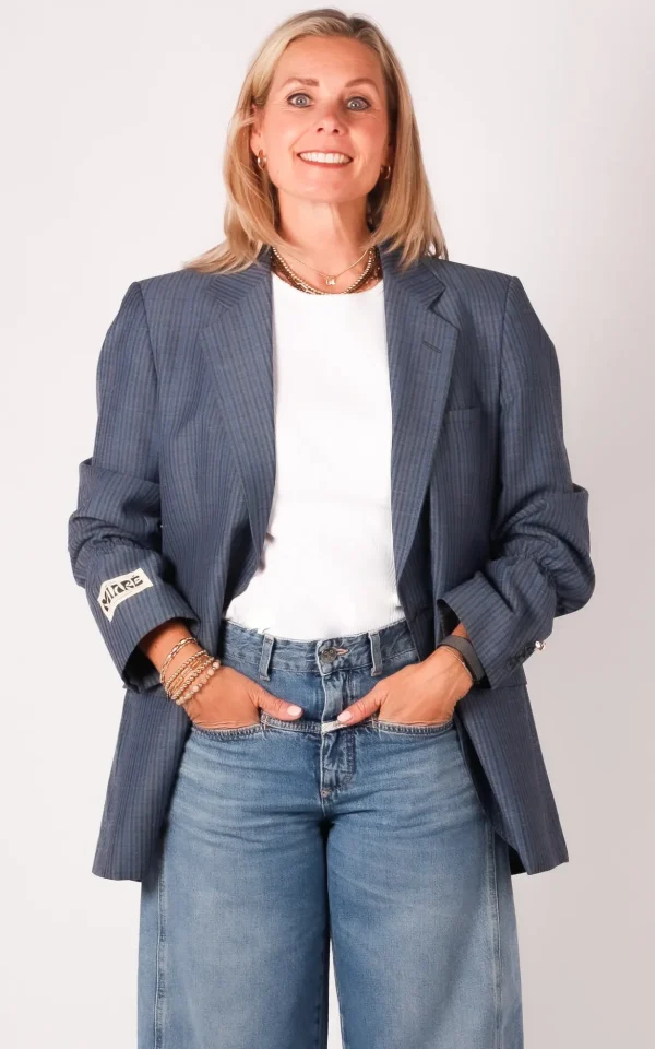 Maison Miare Maison Miare blazer original blue
