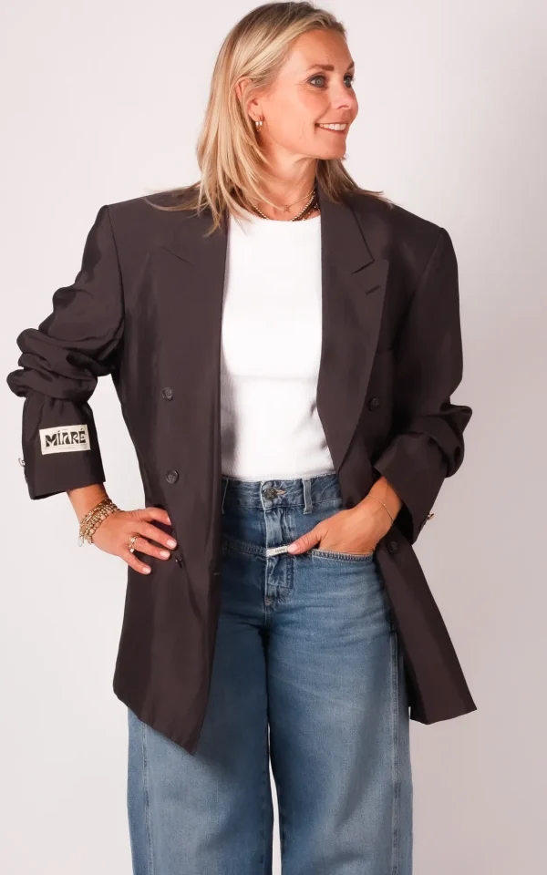 Maison Miare Maison Miare blazer original grey shine