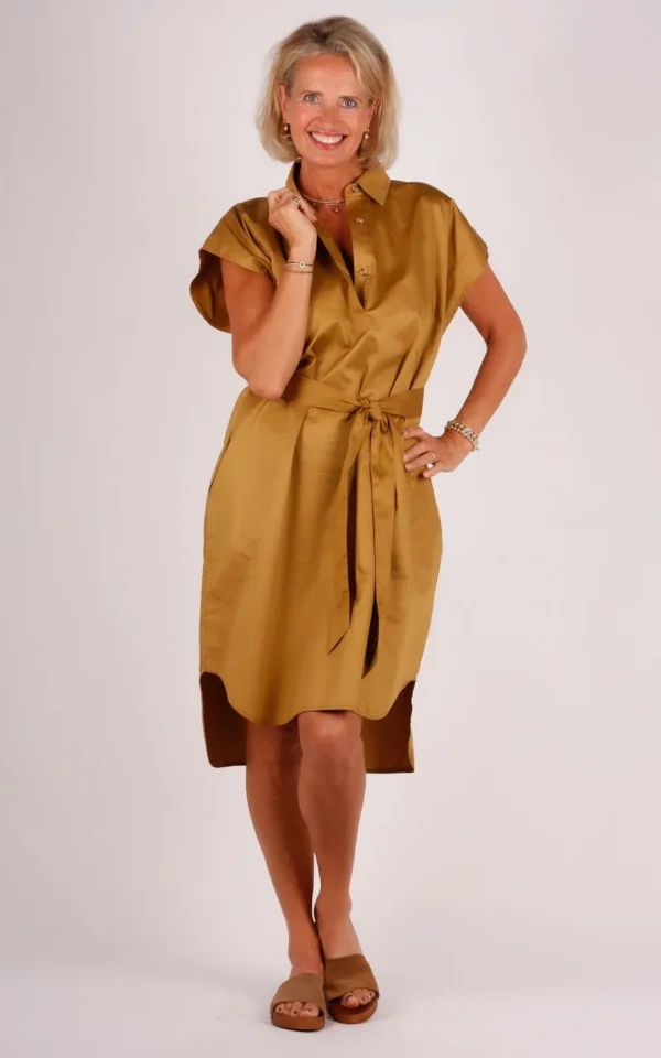 Milla Milla jurk 1103140 khaki