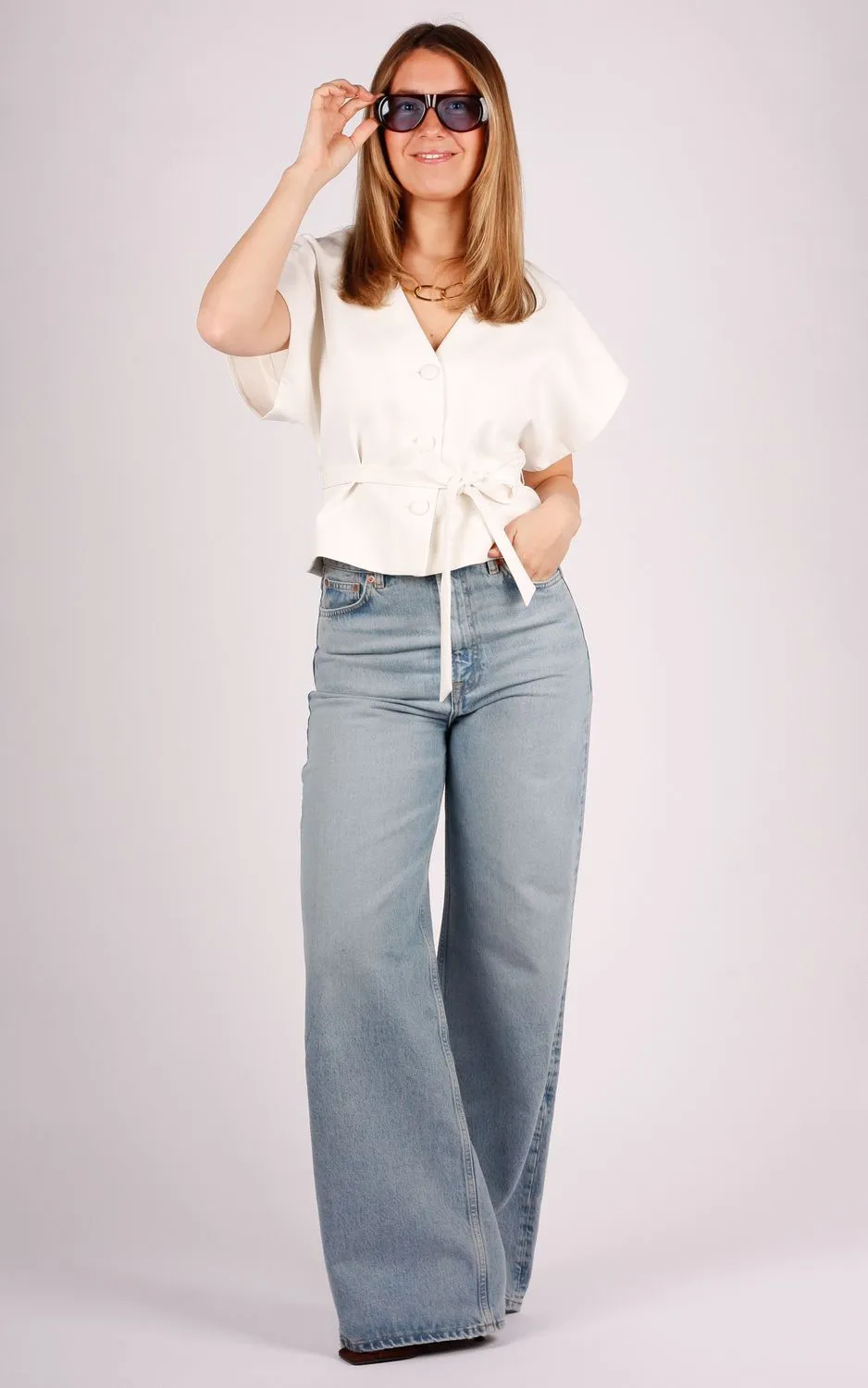 samsoe-samsoe-f21400135-34-blauw Samsoe Samsoe Samsøe Samsøe Rebecca jeans lengte 34
