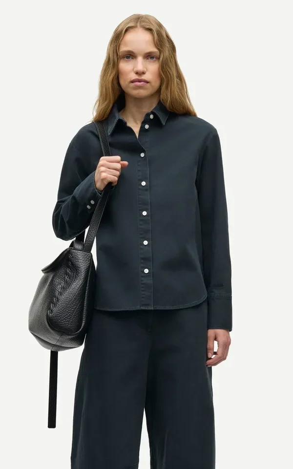 Samsoe Samsoe Samsøe Samsøe blouse SABROOK blue
