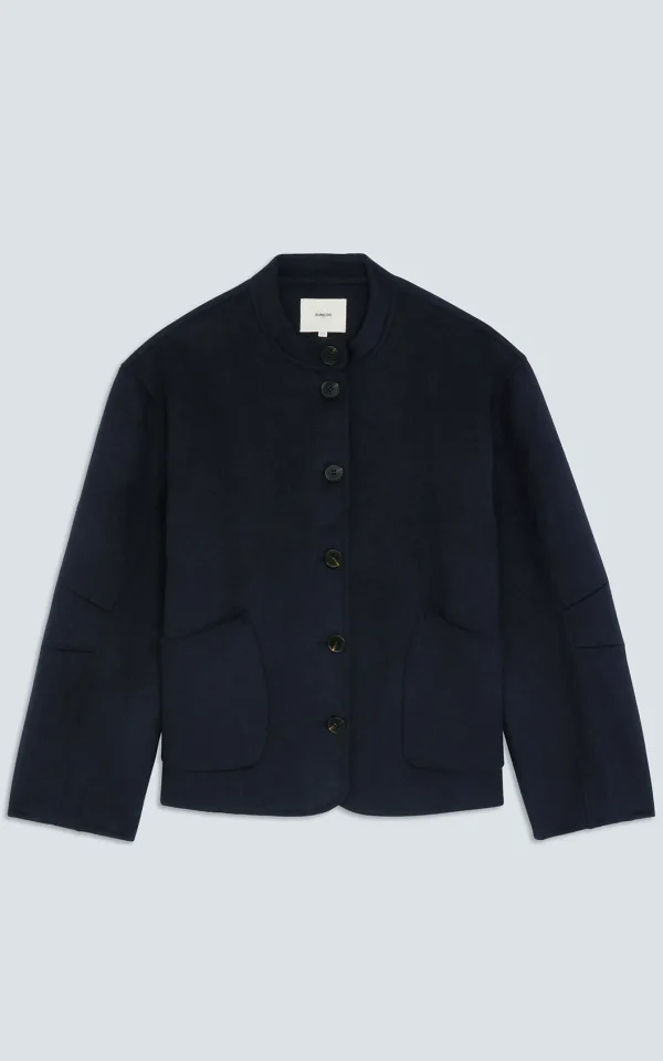 Suncoo Suncoo coat Eddy Dark blue
