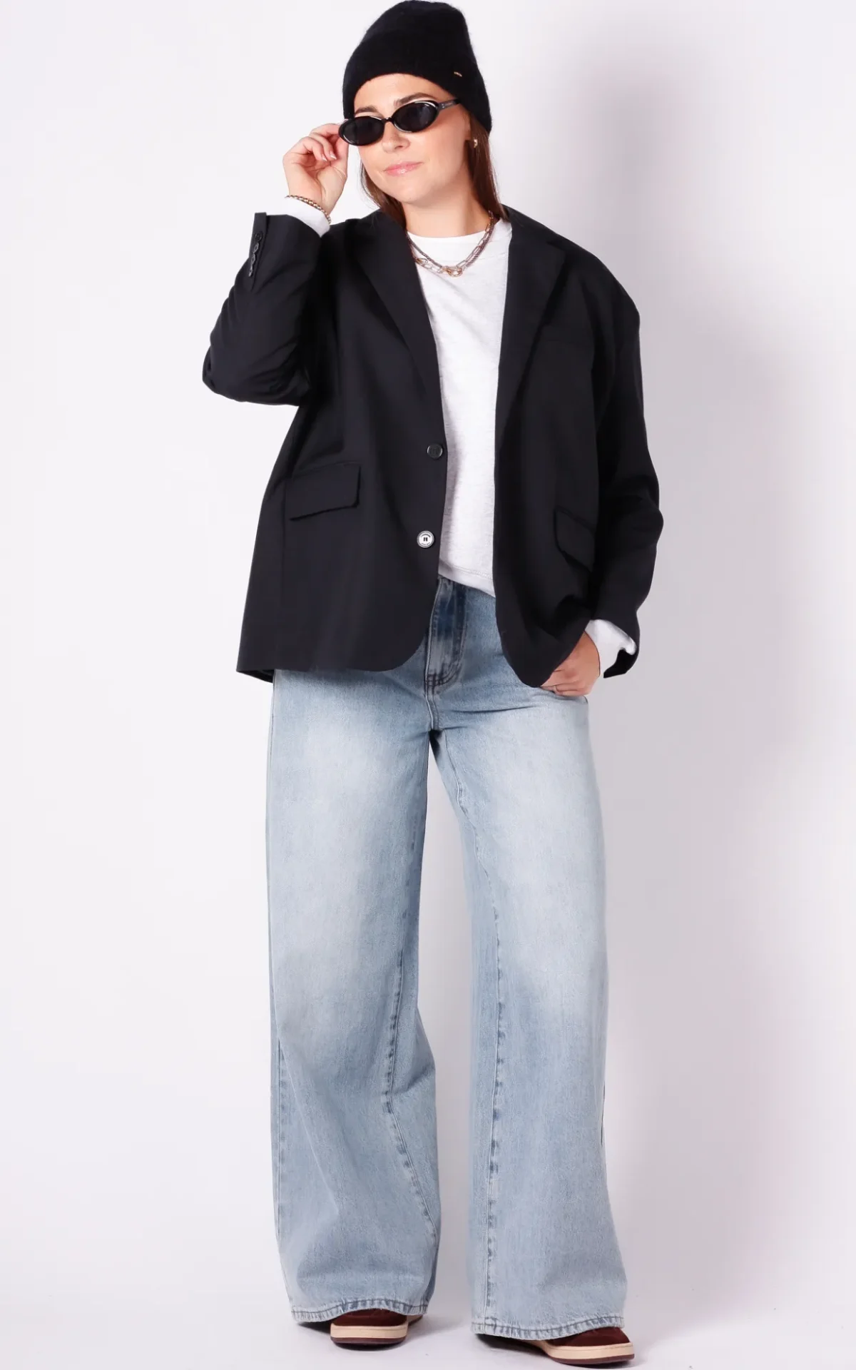 american-vintage-aya15ch26-navy American Vintage American vintage blazer navy