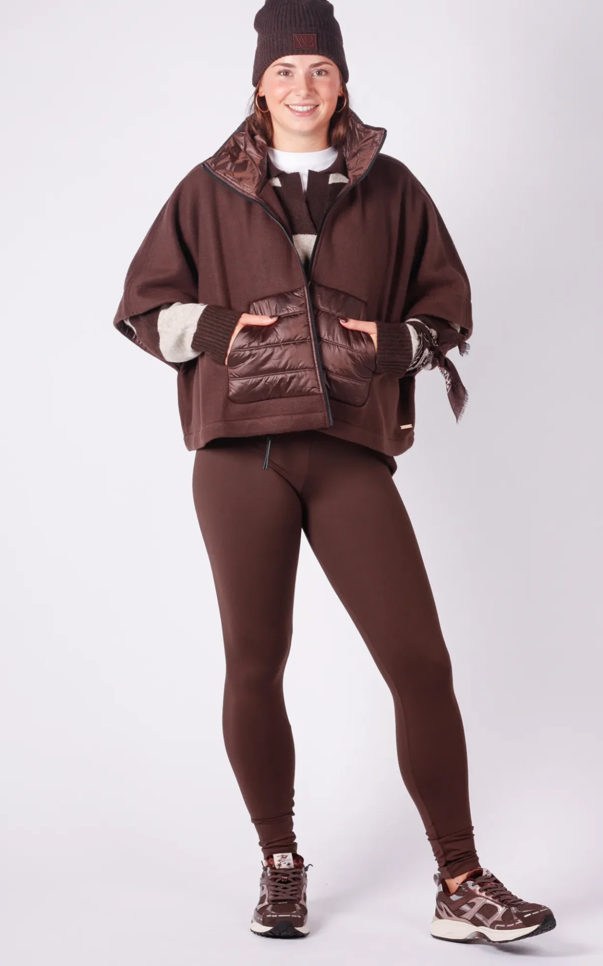 deblon-sports-stine-bruin Deblon Sports Deblon jas stine dusk brown
