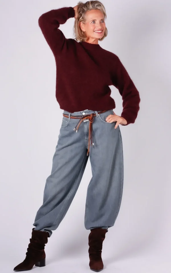 Des petit Hauts Des Petits Hauts trui Albana bordeaux