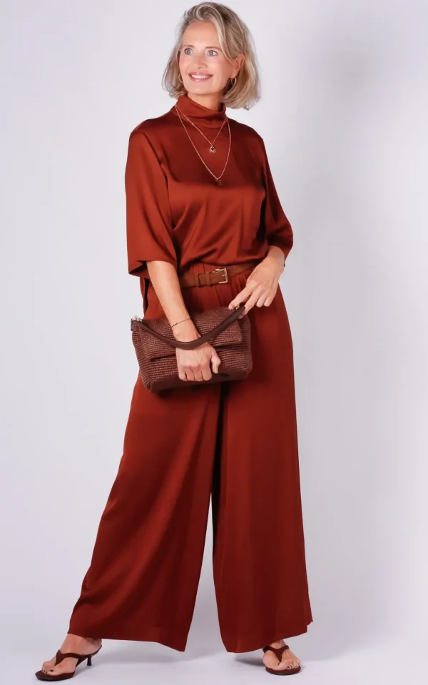 Drykorn Drykorn blouse Aletia bruin