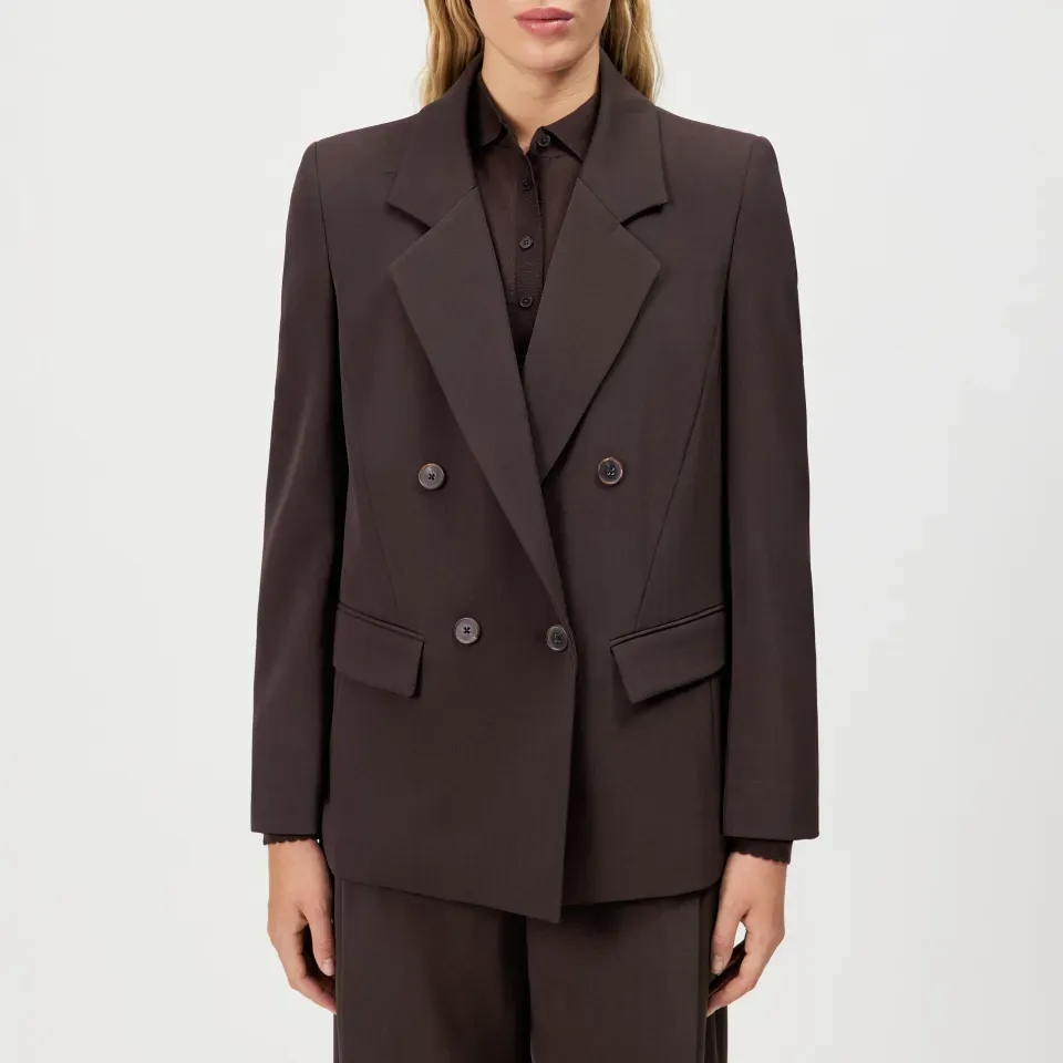 drykorn-134145-hadlow-10-brown Drykorn Drykorn blazer Hadlow brown