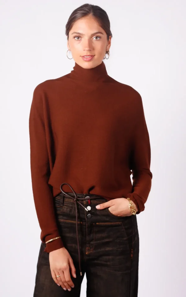 Drykorn Drykorn pull Liora bruin