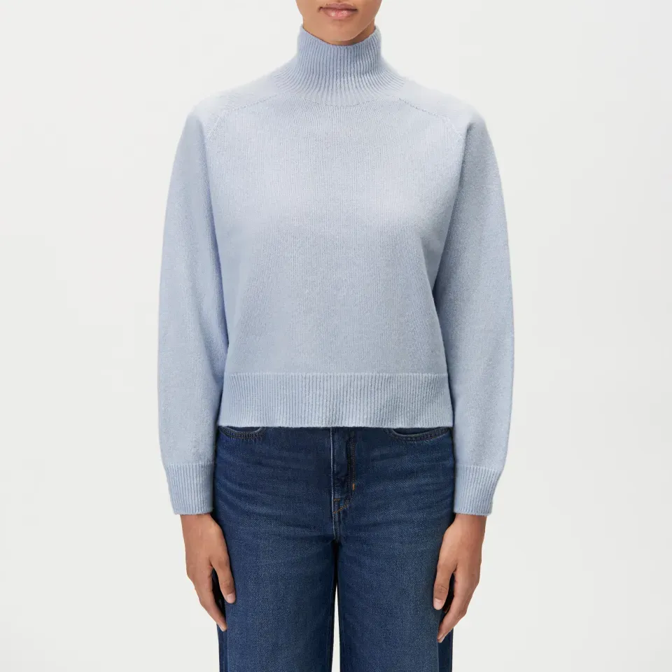 drykorn-420041-lyzima-10-blau Drykorn Drykorn pull Lyzima blauw
