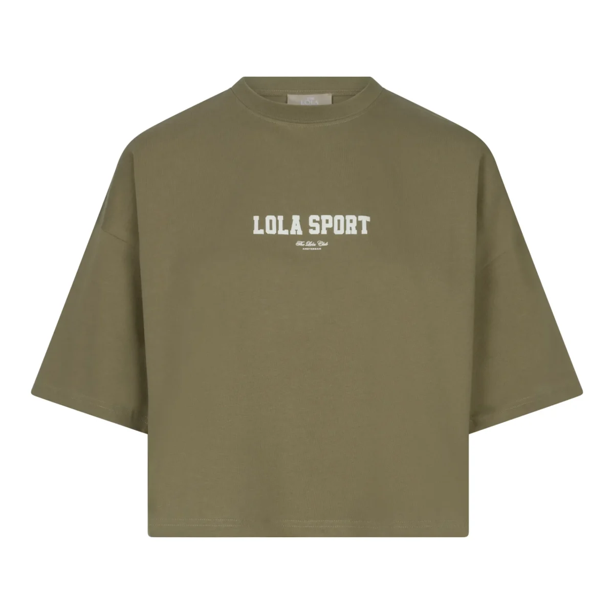 The Lola Club The Lola Club t-shirt Stella sage green