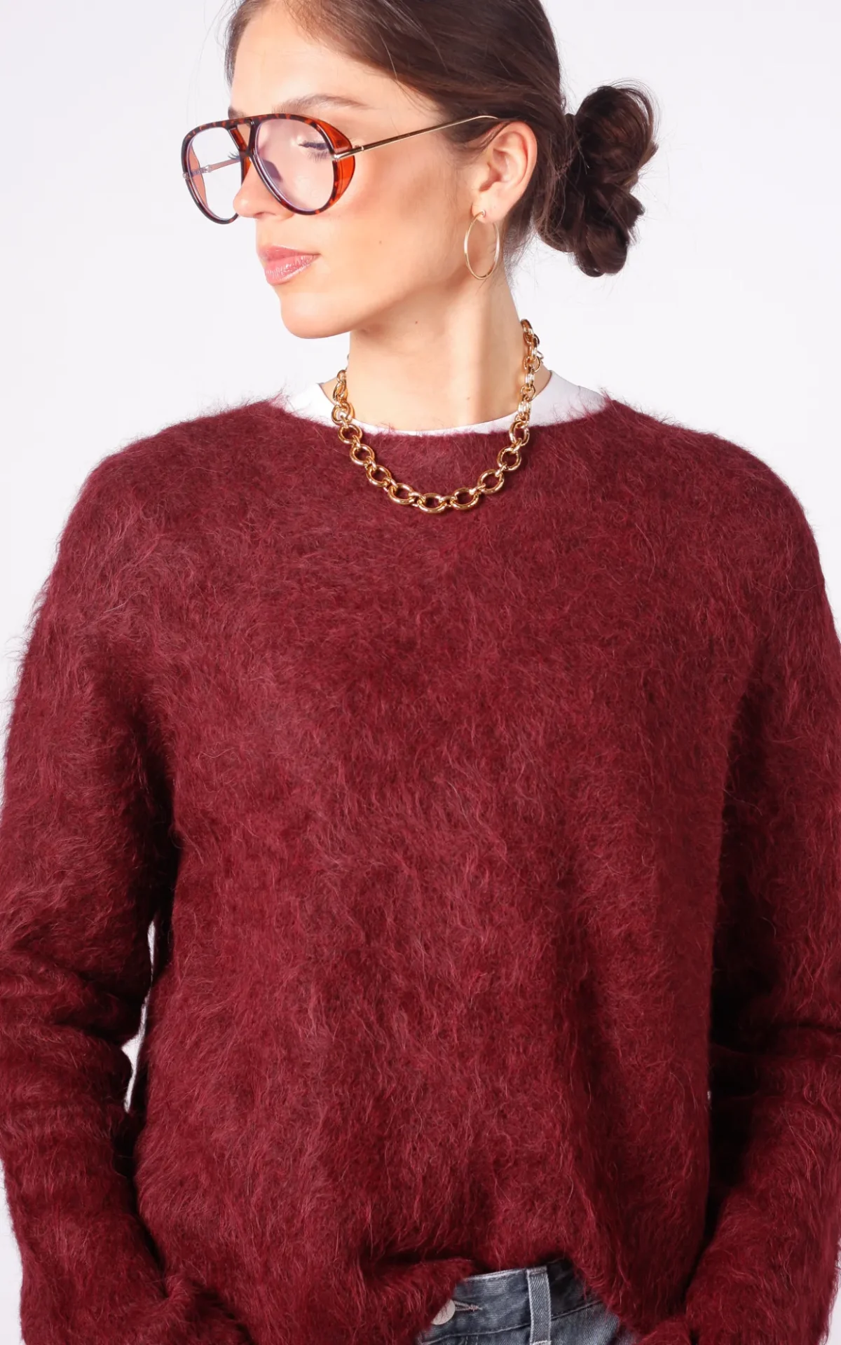 zenggi Zenggi pull bordeaux