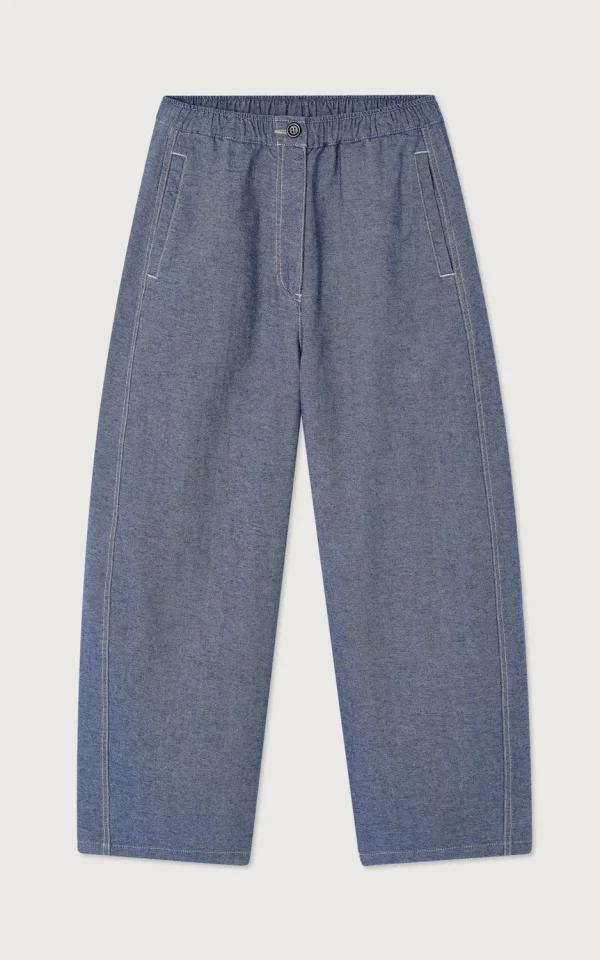 American Vintage American Vintage pantalon Lofway stone blue