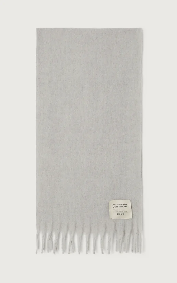 American Vintage American Vintage sjaal Zinaco gris chine