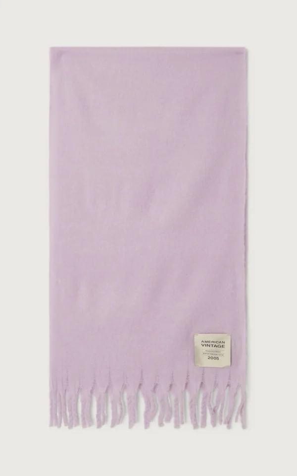 American Vintage American Vintage sjaal Zinaco lila