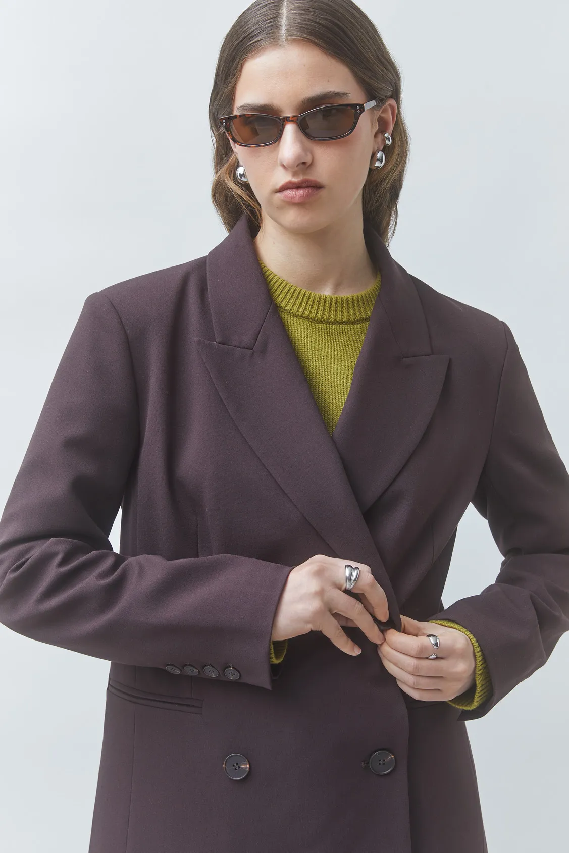 Suncoo Suncoo blazer Diary plum