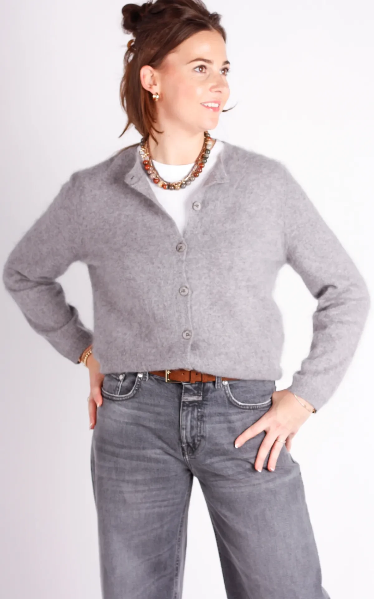 Suncoo Suncoo vest Galina grijs